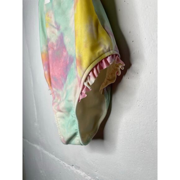 Polo Ralph Lauren Girls Tie Dye One Piece Bathing Suit Swimwear Size 24 Months - Picture 4 of 8